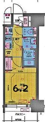 プレサンス鶴舞駅前レジスの物件間取画像